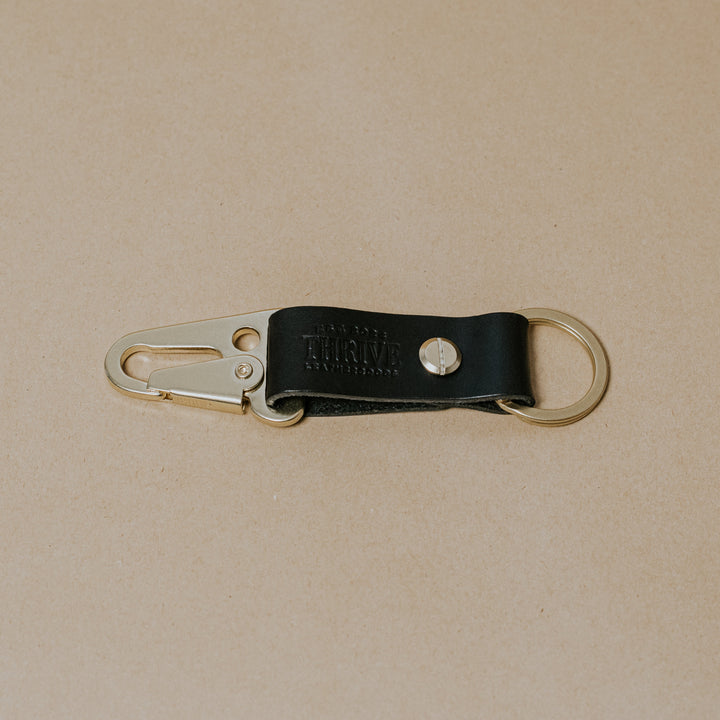 Thrive Leathergoods Key Chain With Snap