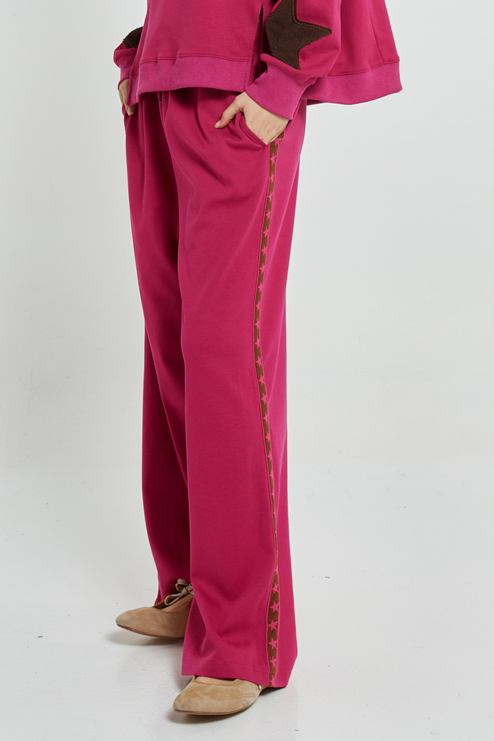 Betty Basics Saskia Trackpant Mulberry