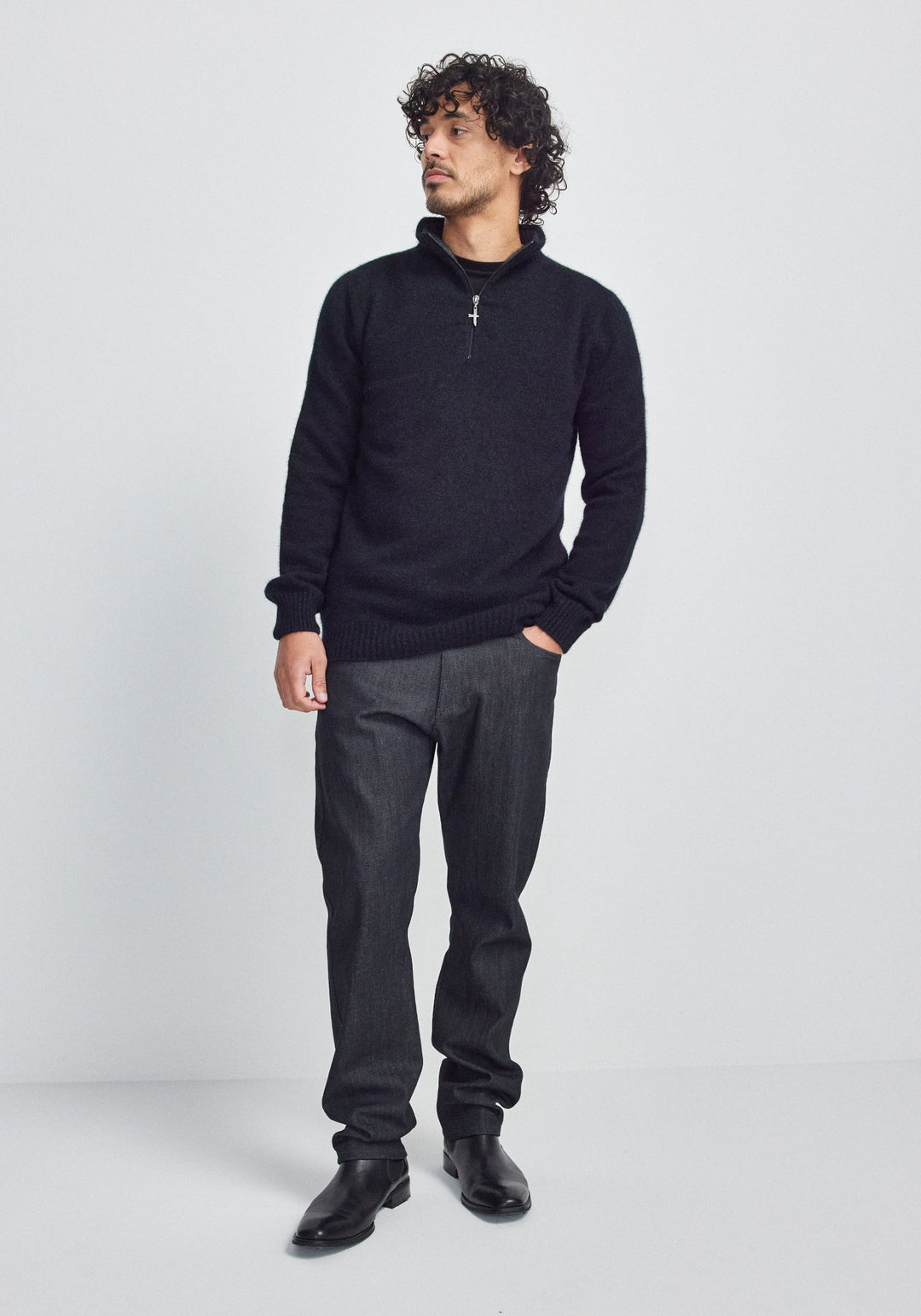 Untouched World Estuary Half Zip Zephyr Slate