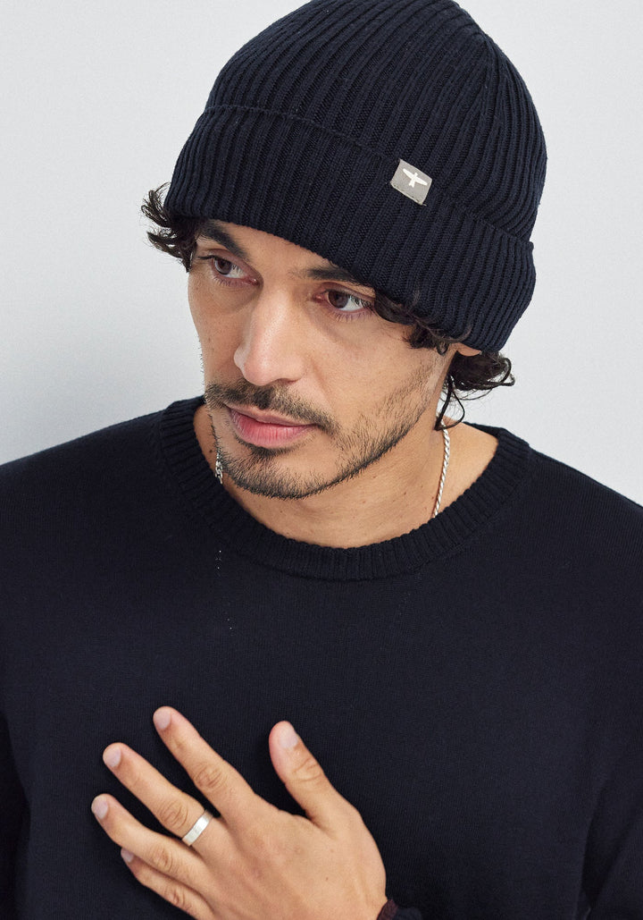 Untouched World Forest Beanie Deep Blue