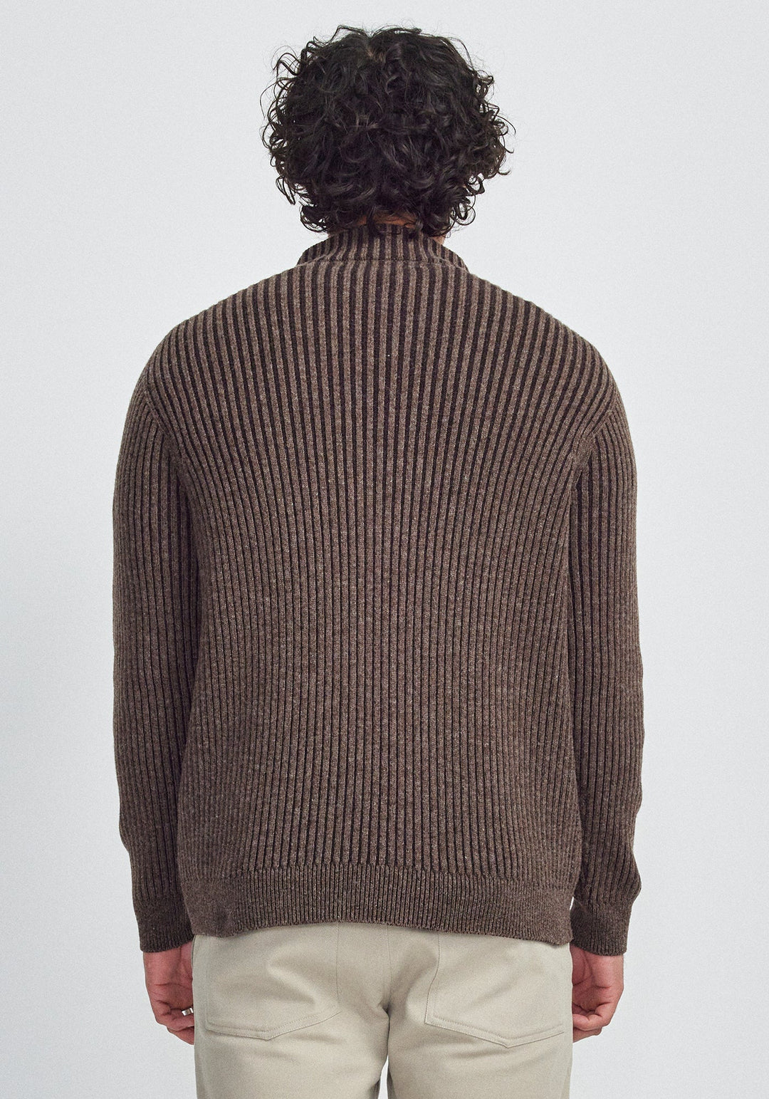 Untouched World Tanner Half Zip Punga Chocolate