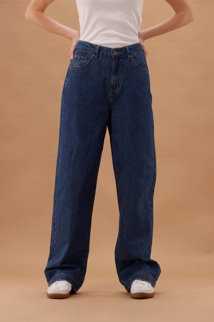 Silent Theory Aster Pant Dark Blue