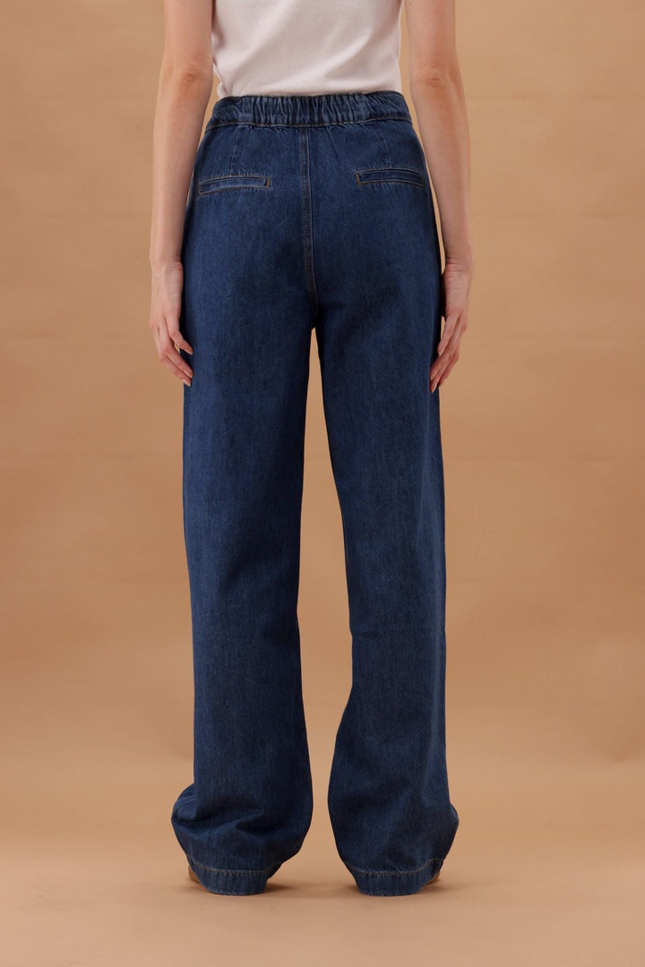 Silent Theory Aster Pant Dark Blue