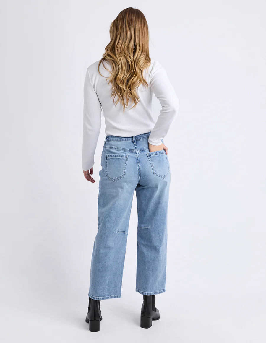 Foxwood Ambrose Barrel Jean Light Blue