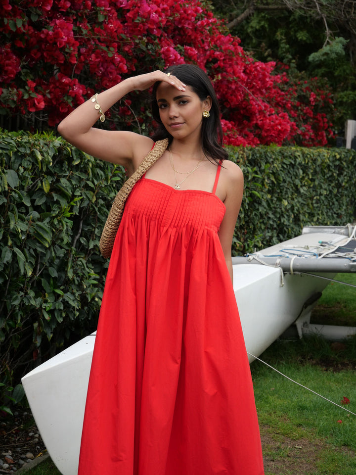 Ayva Estelle Maxi Dress Red
