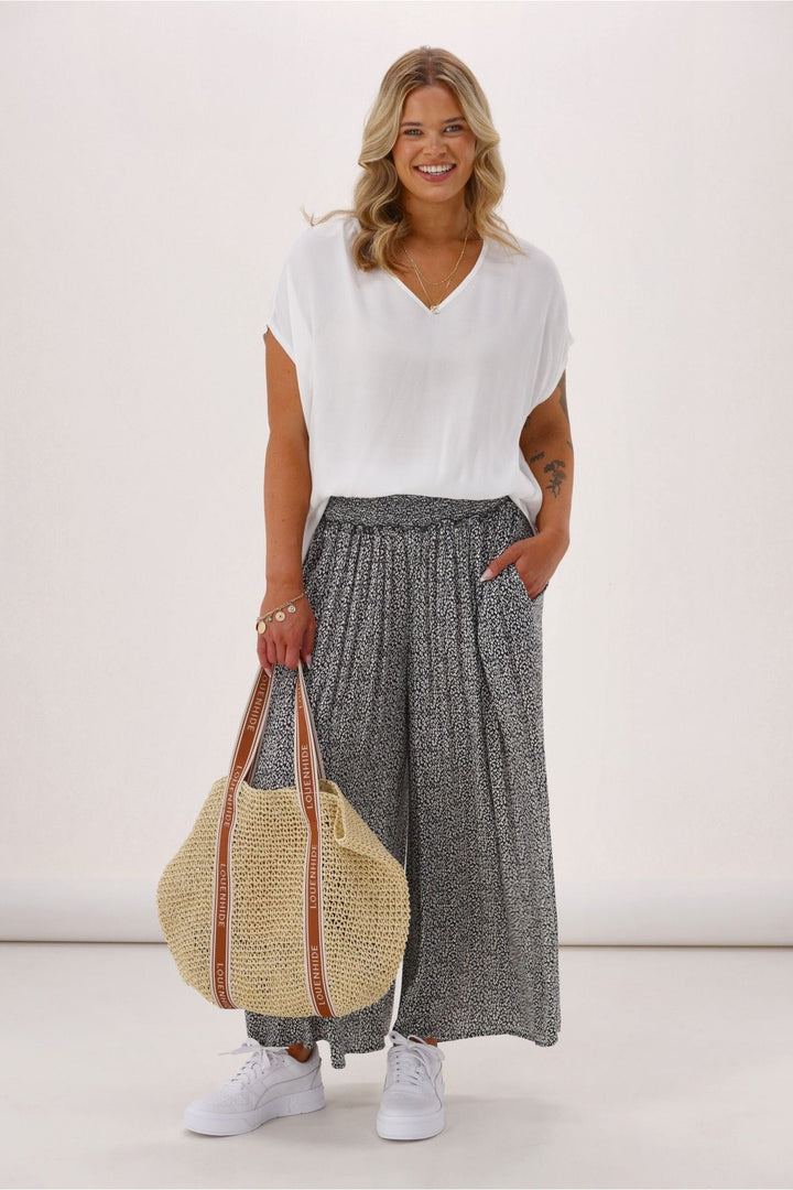 Sunday Boho India Pant Leopard Print