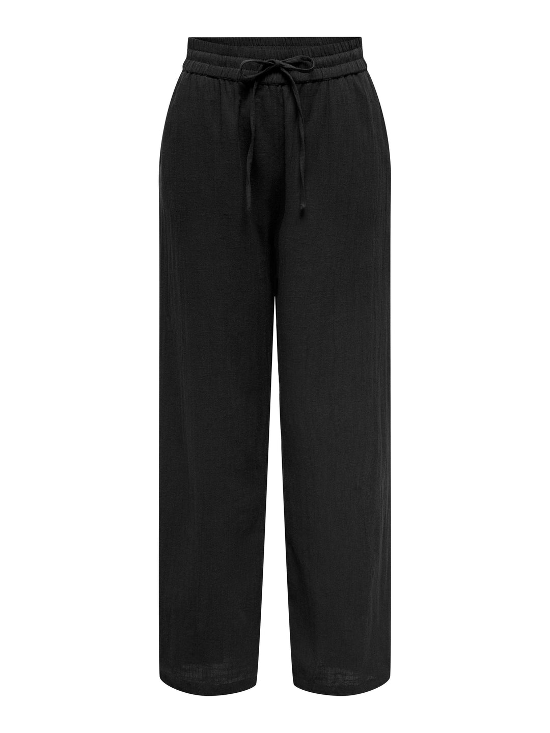 ONLY Tizana Cotton Loose Pant Black
