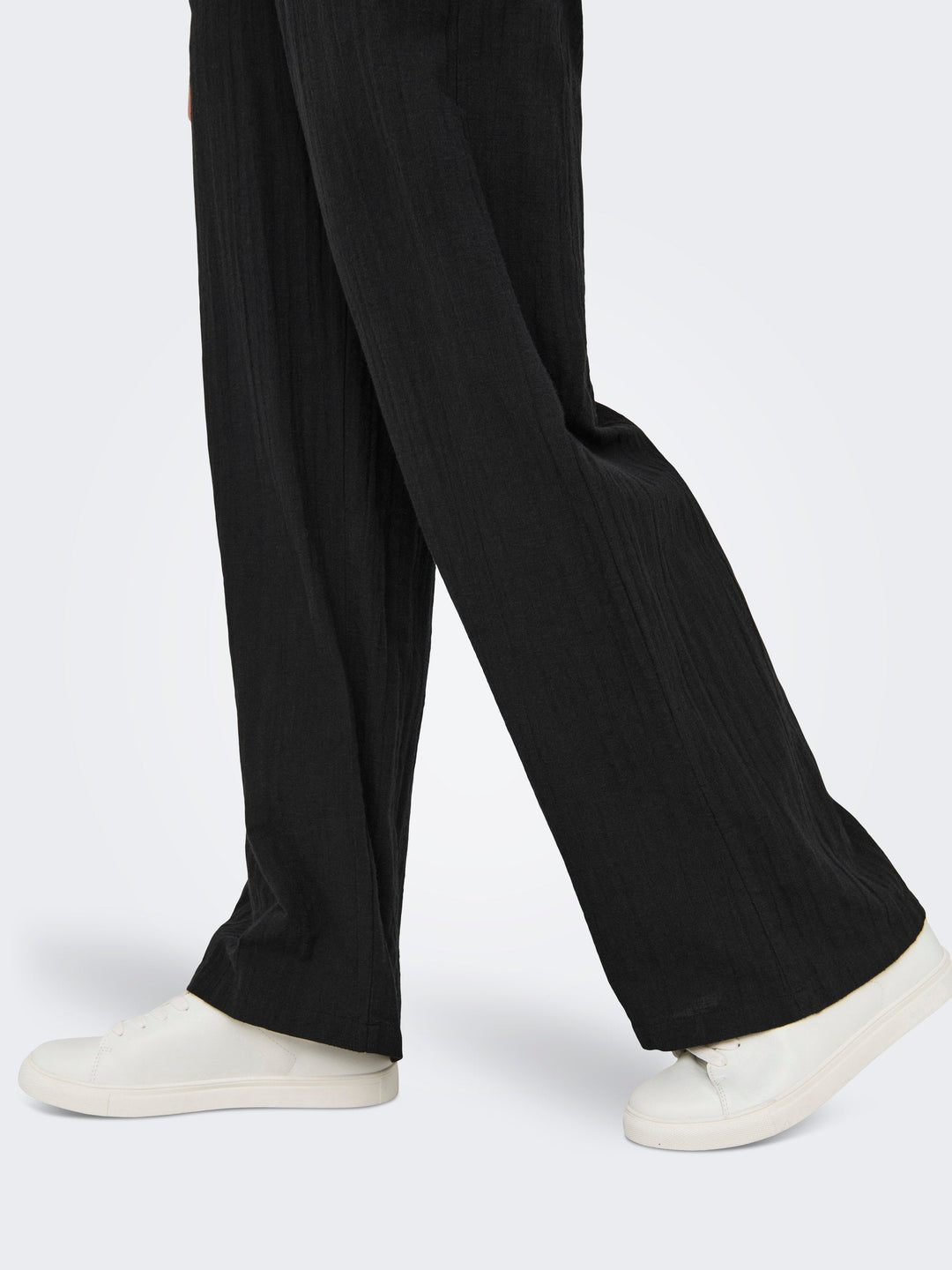 ONLY Tizana Cotton Loose Pant Black