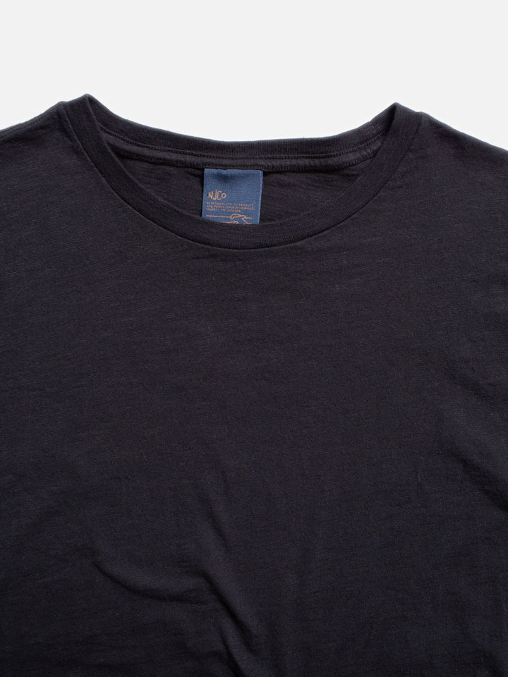 Nudie Roffe T-Shirt Black
