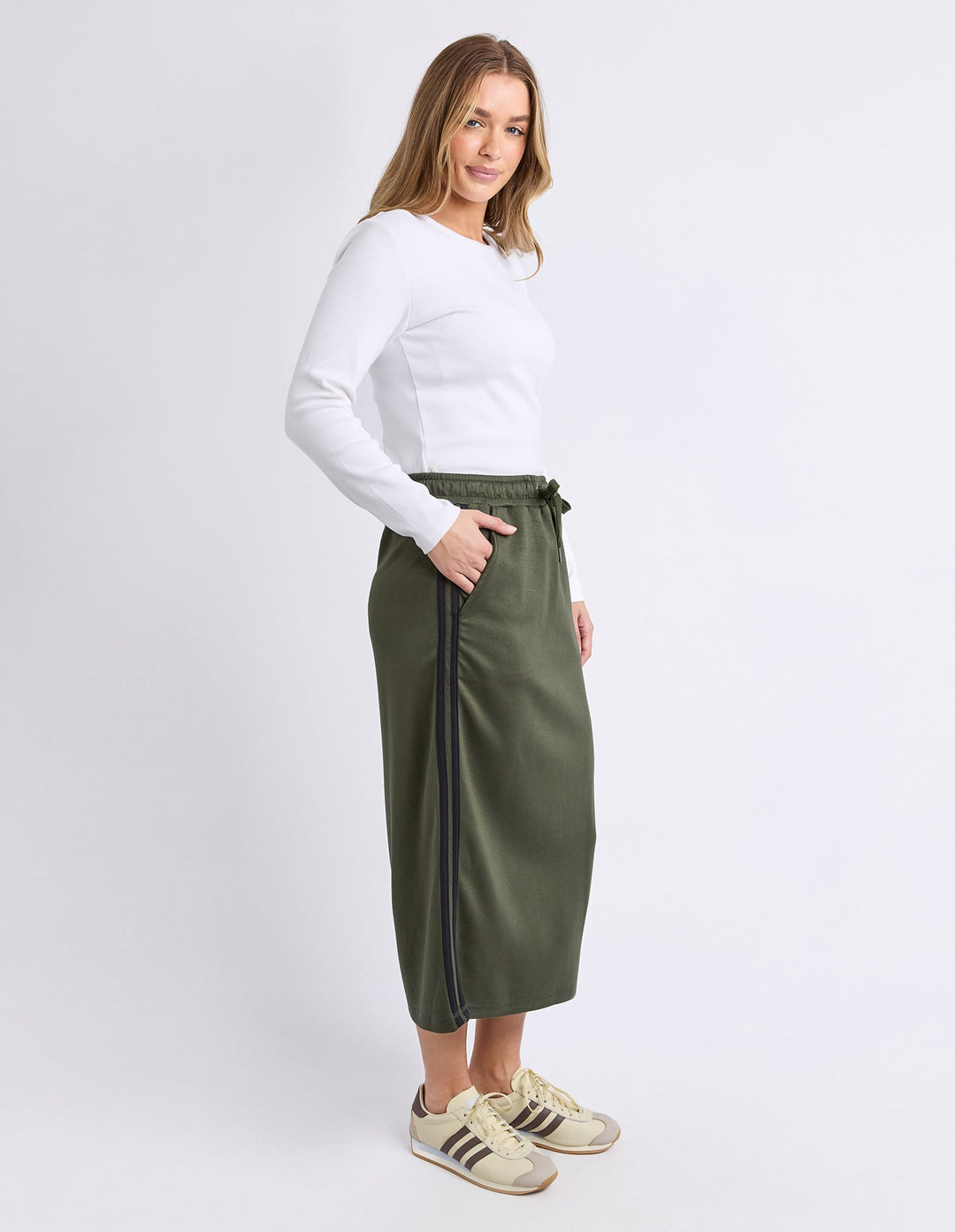 Foxwood Seattle Skirt Khaki