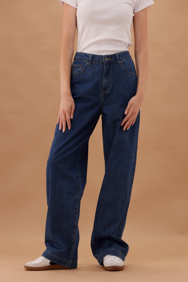 Silent Theory Aster Pant Dark Blue
